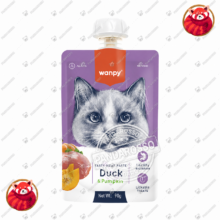 پودینگ گربه ونپی اردک + کدو تنبل