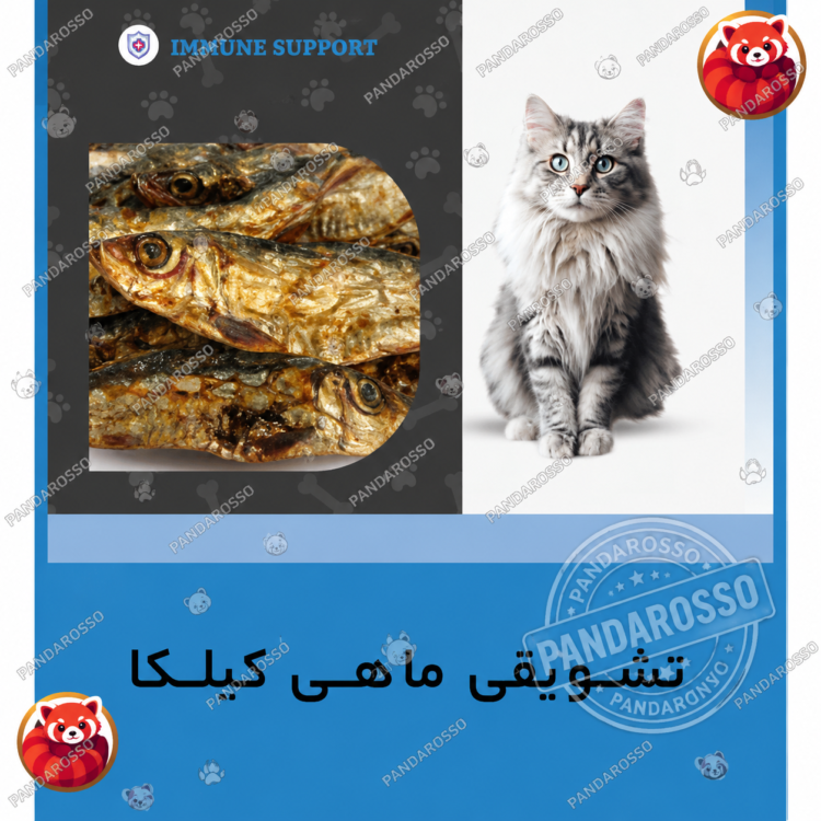 تشویقی گربه ماهی کیلکا سویملی SEVIMLI