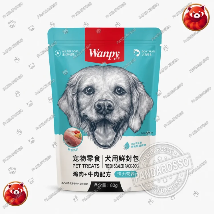 پوچ سگ ونپی مرغ و گوشت گاو 80 گرمی