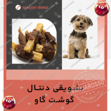 تشویقی سگ دنتال گوشت گاو سویملی SEVIMLI