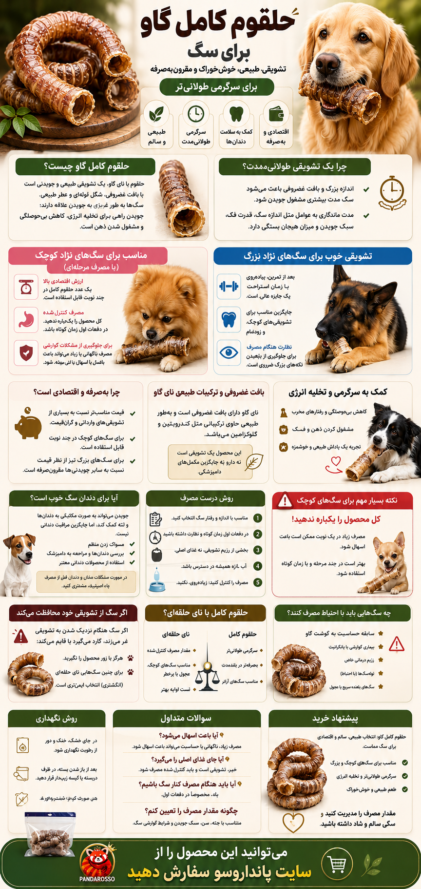 حلقوم (نای) کامل گاو