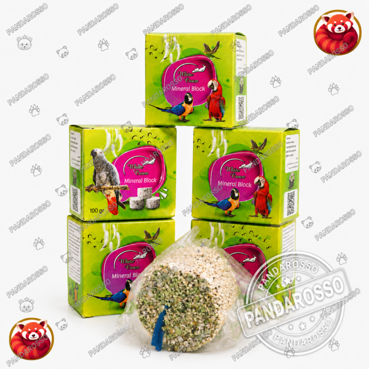 بلوک سنگ مینرال (مواد معدنی) پرندگان 100 گرمی